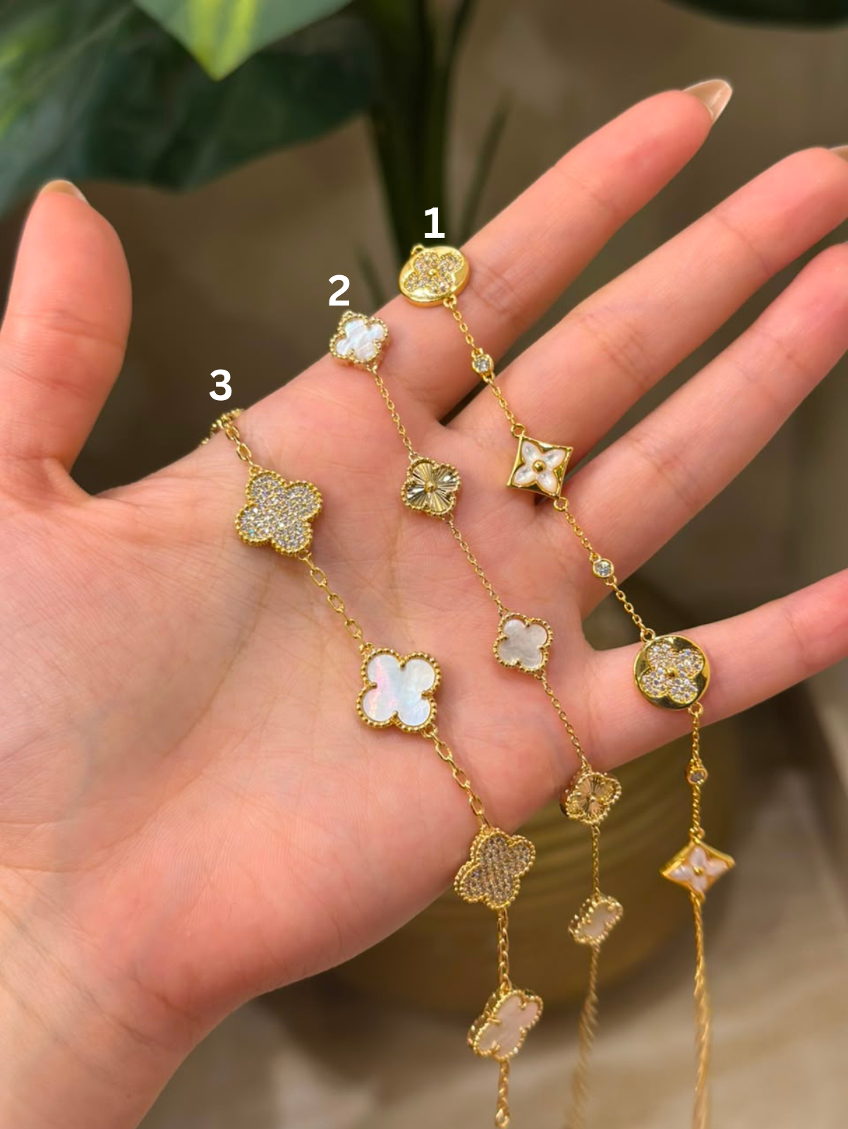 Bracelet designs 1 2 3