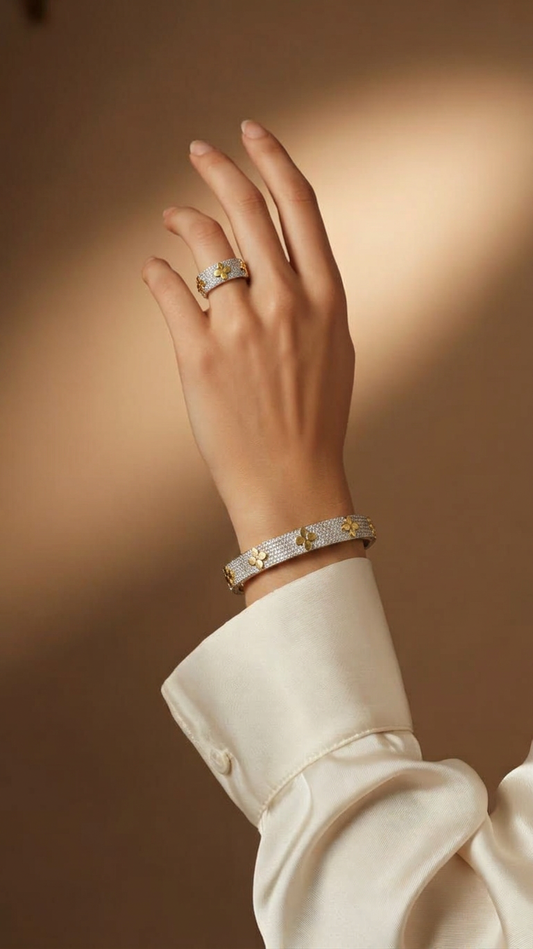 Bracelet & Ring available size 7,8,9 from the ring