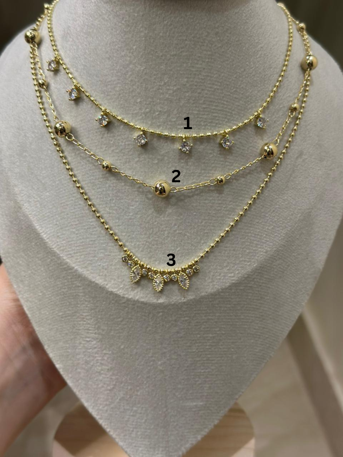 Necklace designs 1 2 3