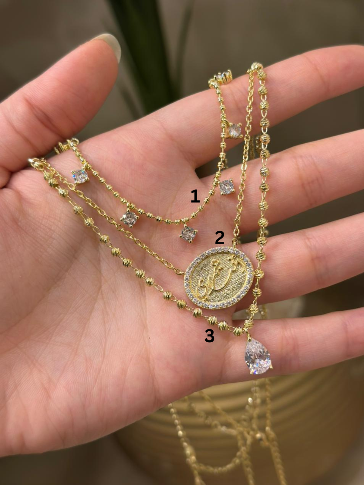 Necklace designs 1 2 3