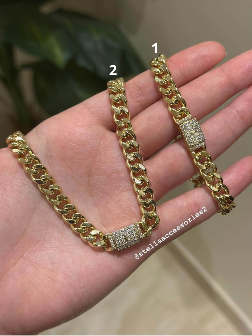 Bracelet 1 and Necklace 2