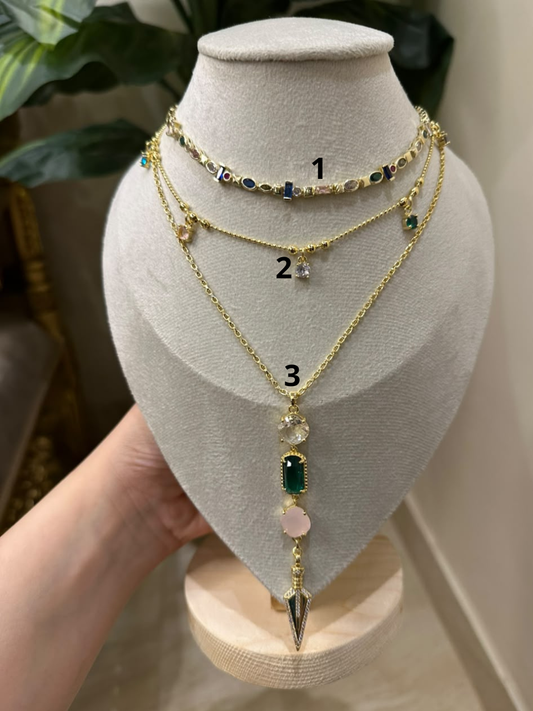Necklace designs 1 2 3